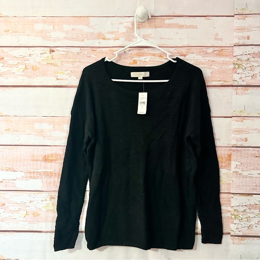 NEW Loft Shimmer Knit Sweater